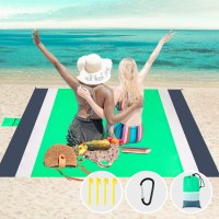 Py Super Mode Beach Blanket Waterproof Sandproof Extra Large 78 82 Beach Mat For 47 Adults Lightweight Portable Picnic