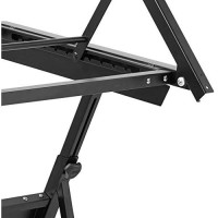 Safco Products 3957 Planmaster Height-Adjustable Drafting Table For Use With 3948, 3951 Table Top (Sold Separately), Black