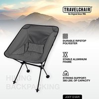 Travelchair Joey Chair, Portable, Compact, Black