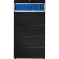 Hon 800 Series Lateral File 5Drawer 36 X 193 X 67 2 X Shelfves 5 X Drawers Legal Letter Lateral Security Lo