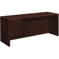 HON 10700 H10746L Pedestal Credenza 72 x 24 x 295 2 x Box File DrawersLeft Side Waterfall Edge