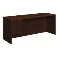 HON 10700 H10746L Pedestal Credenza 72 x 24 x 295 2 x Box File DrawersLeft Side Waterfall Edge