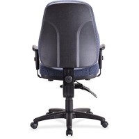 Lorell Chair, High-Back, Blue