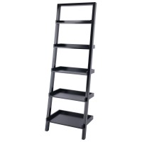 Winsome Wood Bailey Shelving, Black