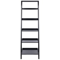 Winsome Wood Bailey Shelving, Black