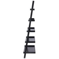 Winsome Wood Bailey Shelving, Black