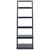 Winsome Wood Bailey Shelving, Black