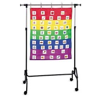 Learning Resources Adjustable Chart Stand, Pocket Chart Stand For Teachers, 35