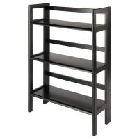 Winsome Wood Terry Shelving, Black, 3