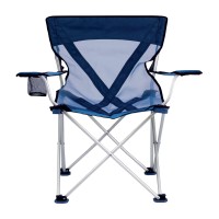 Travel Chair Teddy Chair, Portable Chair For Outdoor Adventures, Foldable Chair With Quick-Drying Nylon Mesh, 300-Pound Capacity, Blue