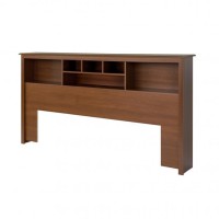 King Bookcase Headboard Cherry