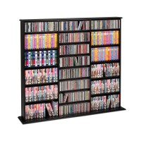 Prepac Triple Width Wall Storage, Black