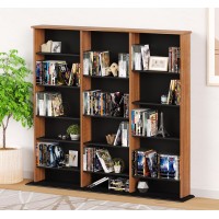 Prepac Triple Width Wall Storage Cherry And Black