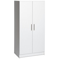 Elite 32 Inch Storage Cabinet White