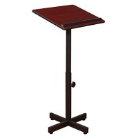 Oklahoma Sound Portable Presentation Lectern, Mahogany