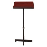 Oklahoma Sound Portable Presentation Lectern, Mahogany