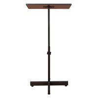 Oklahoma Sound Portable Presentation Lectern, Mahogany