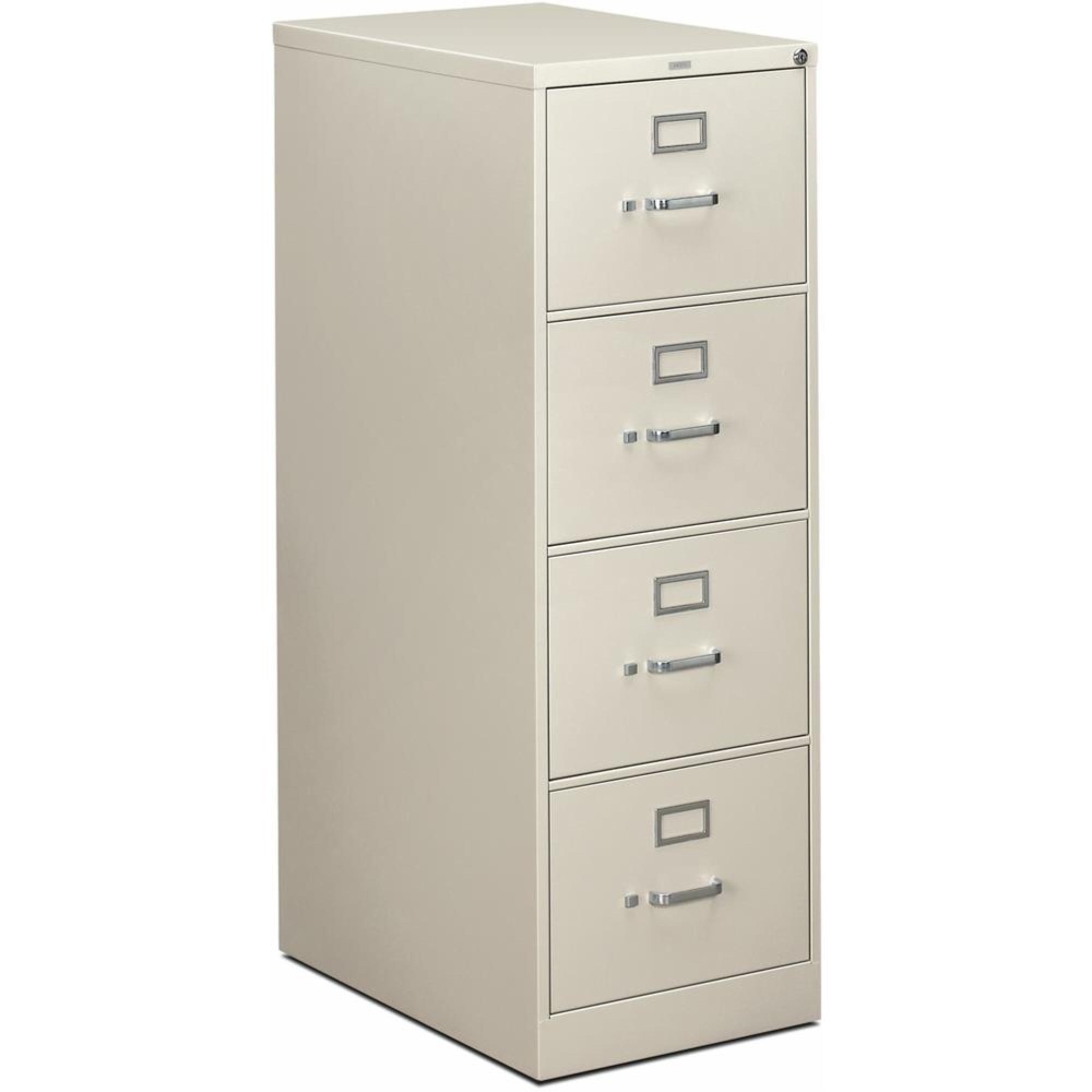 Hon 310 H314C File Cabinet 183 X 265 X 52 4 Drawers Finish Light Gray