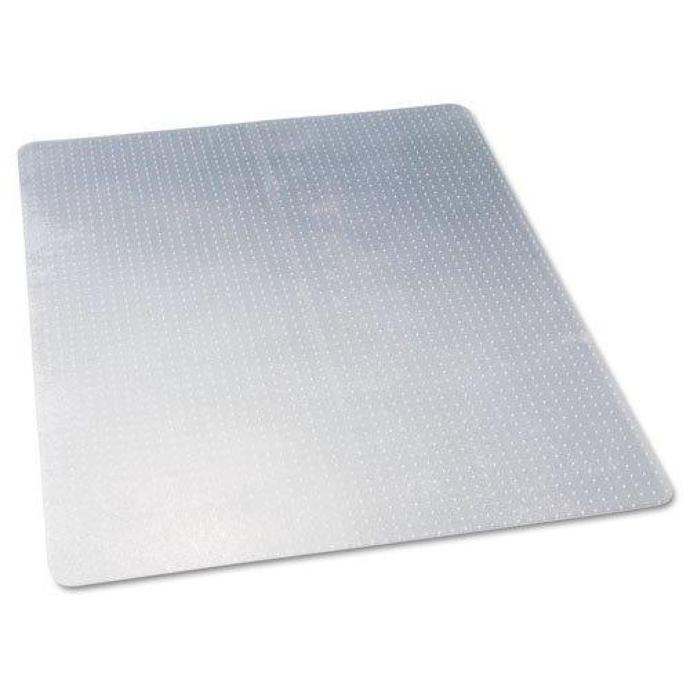 deflecto 46 x 60 Clear EconoMat Occasional Use Chair Mat for Low Pile