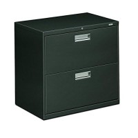 Hon Hon672Ls Brigade 2-Drawer Lateral, Charcoal