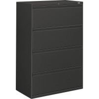 Hon Brigade 800 H884 Lateral File 36 X 18 X 533 4 Drawers Finish Charcoal