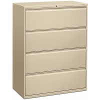 Hon Brigade 800 H894 Lateral File 42 X 18 X 533 4 Drawers Finish Putty