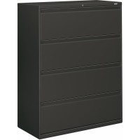 Hon Brigade 800 H894 Lateral File 42 X 18 X 533 4 Drawers Finish Charcoal