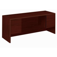 Hon 10700 H10743 Pedestal Credenza 72 X 24 X 295 4 X Box File Drawers Double Pedestal Waterfall Edge Finish Mahog