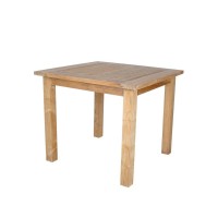 Anderson Teak Windsor Square Table With Small Slats, 35