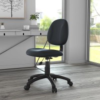 Boss Office Products Posture Task Chair, No Arms, Black