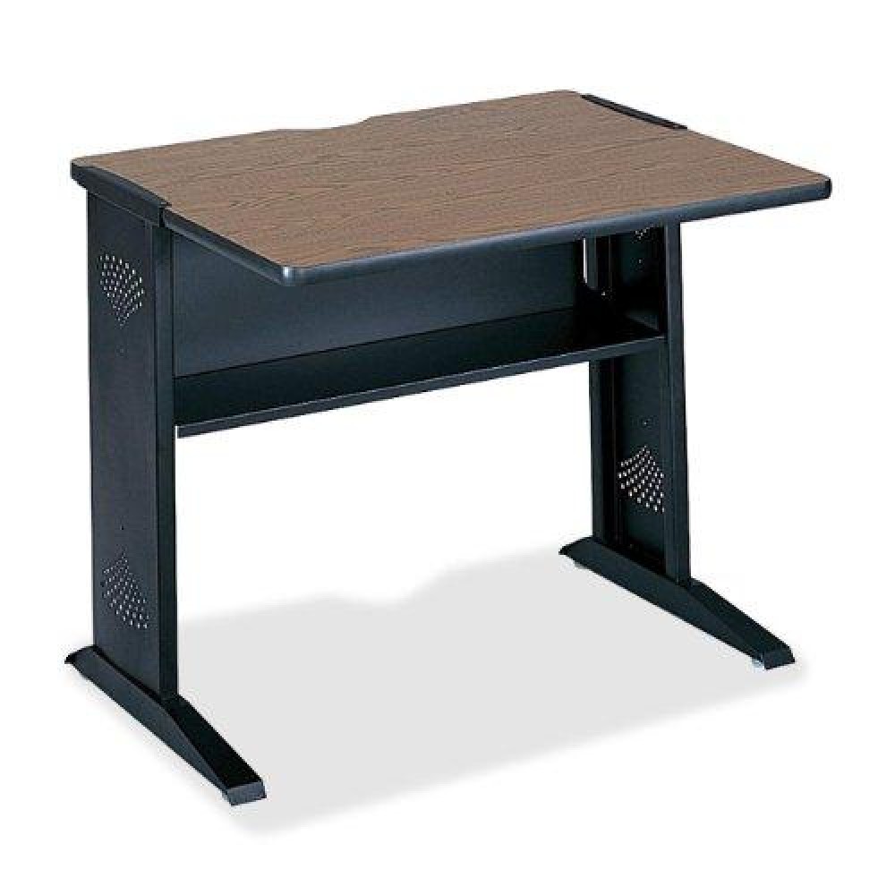 Safco Computer Desk With Reversible Top Desk,Rvs Top,36X28,My/Mok (Pack Of2)