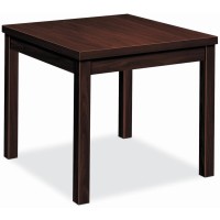 Hon H80192 Corner Desk 24 X 24 X 20 Flat Edge Finish Mahogany