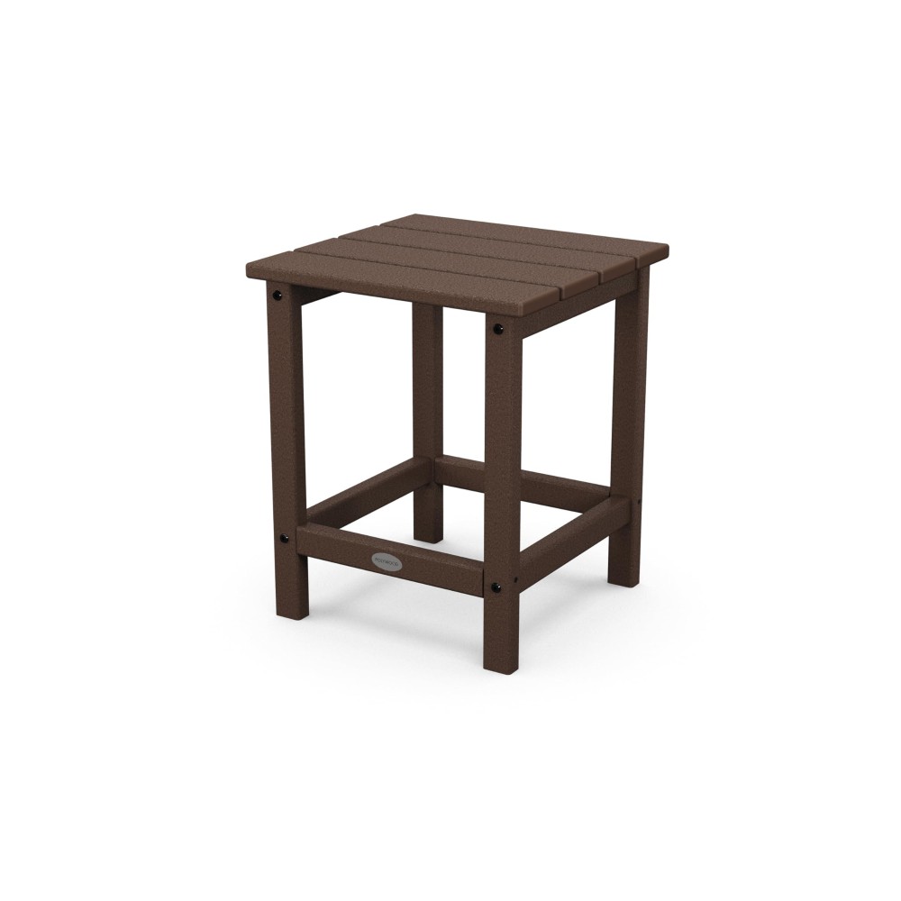 Polywood Ect18Ma Long Island 18 Side Table Mahogany