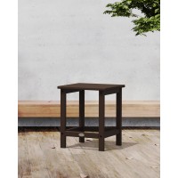 Polywood Ect18Ma Long Island 18 Side Table Mahogany