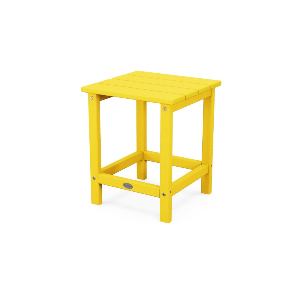 Polywood Ect18Le Long Island 18 Side Table Lemon