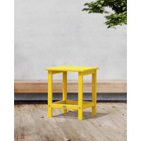 Polywood Ect18Le Long Island 18 Side Table Lemon