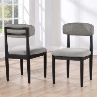 Magnolia Black Side Chair Set of Two