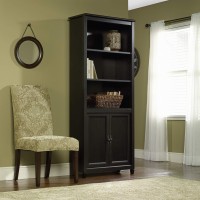 Sauder Edge Water Library/Book Shelf With Doors, L: 29.29