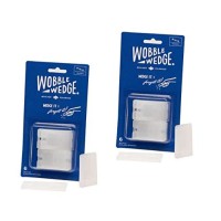 Wobble Wedges Leveling Shims, Set Of 12, 12 Pieces