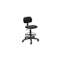 Safco Products Economy Extended Height Chair (Additional Options Sold Separately), Black