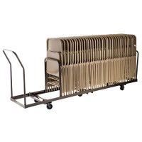 NPS Folding Chair Dolly For Vertical storage, 50 Chair Capacity