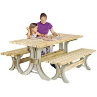 2X4Basics 90182Onlmi Custom Picnic Table Kit, Sand