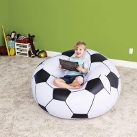 Bestway 45 X 44 X 28-Inch Beanless Soccer Ball Chair