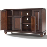 Crosley Furniture Cambridge 48-Inch Tv Stand - Vintage Mahogany