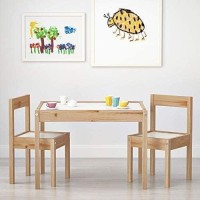 Ikea Kidtable, Table And 2 Chairs, White