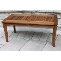 Outdoor Interiors 390070 Eucalyptus Coffee Table