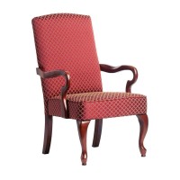 Comfort Pointe Derby High Back Accent Chair, Red ,