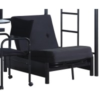 Contemporary Black Small Futon Pad