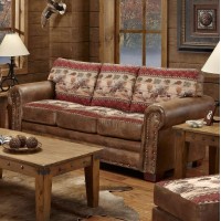 American Furniture Classics Deer Valley Lodge Sofa, Large, Tapestry