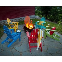 POLYWOOD AD5030AR Classic Folding Adirondack Chair, Height: 35.00